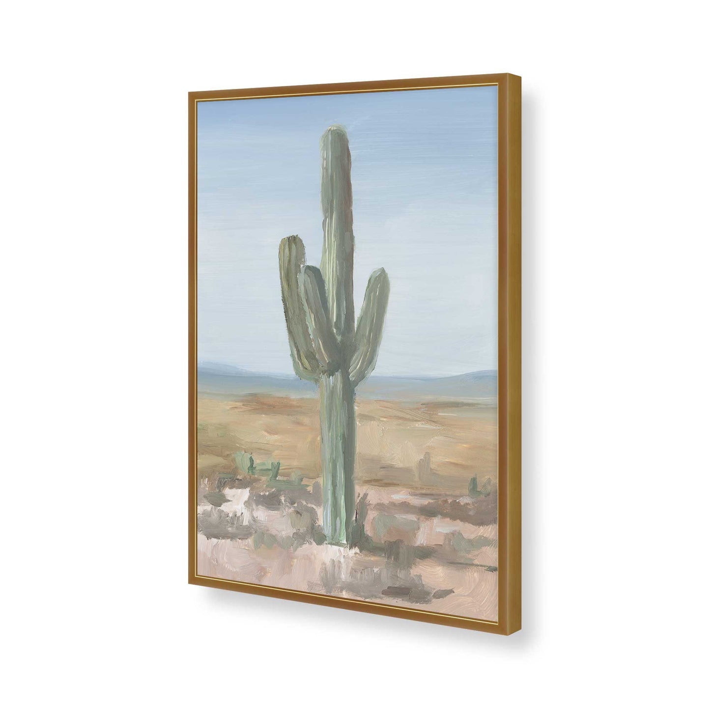 [Color:Polished Gold], Picture of art in a Polished Gold frame of the corner