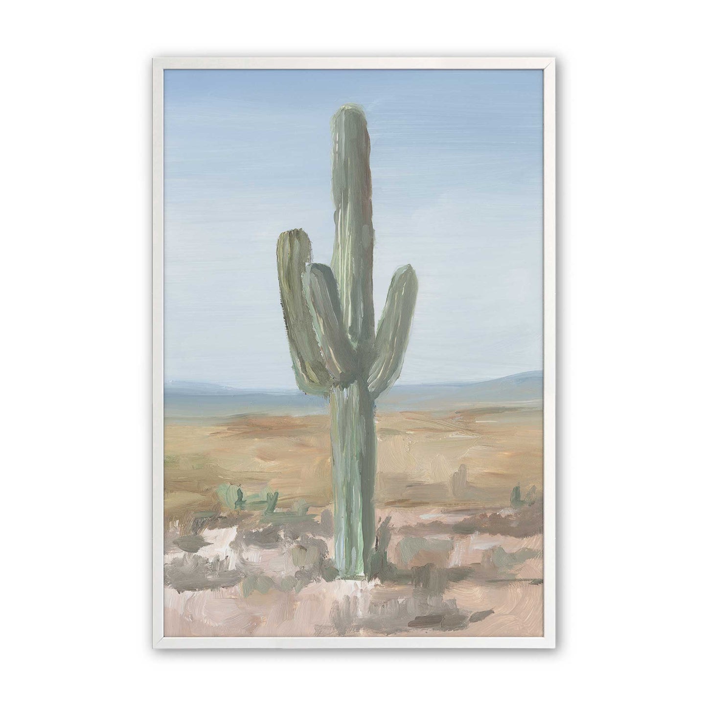 [Color:Opaque White], Picture of art in a Opaque White frame