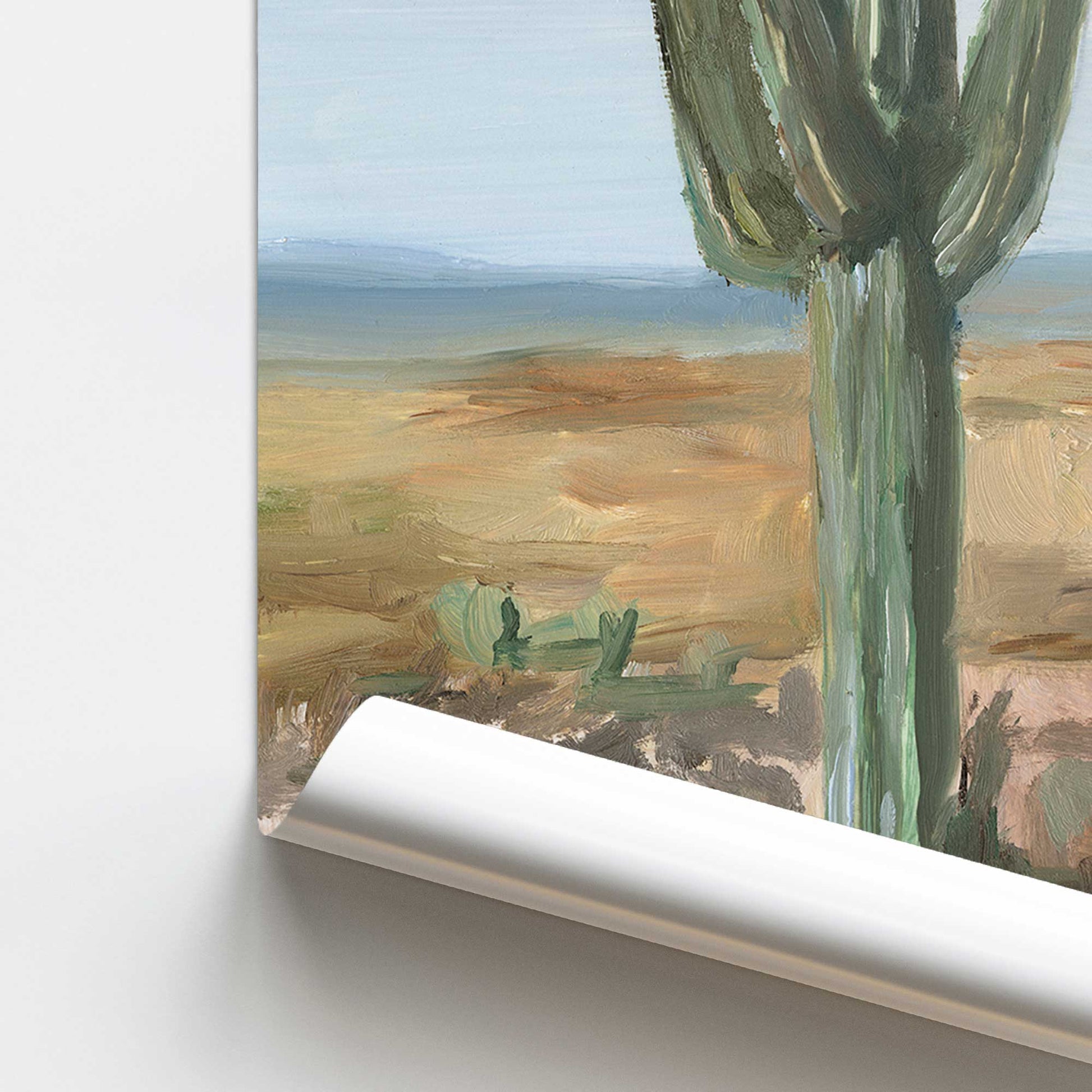 [color:Rolled Print], Picture of close up of art