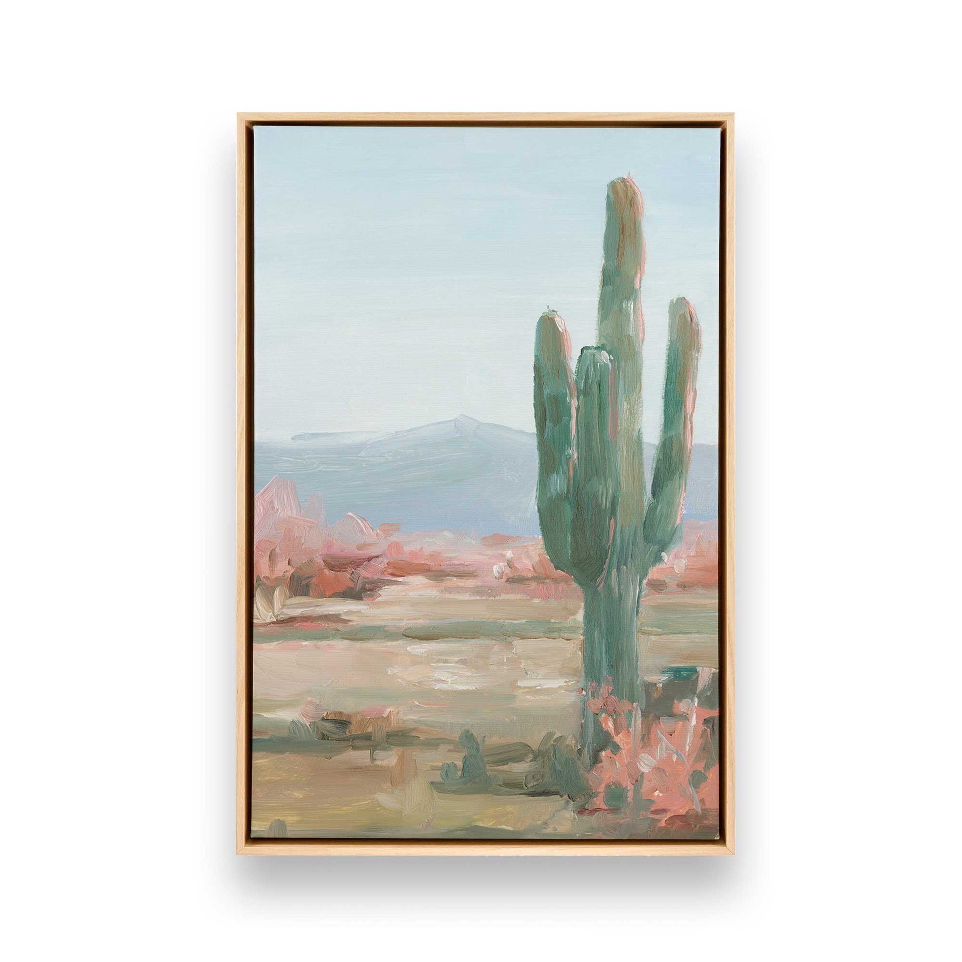 [Color:American Maple], Picture of art in a American Maple frame