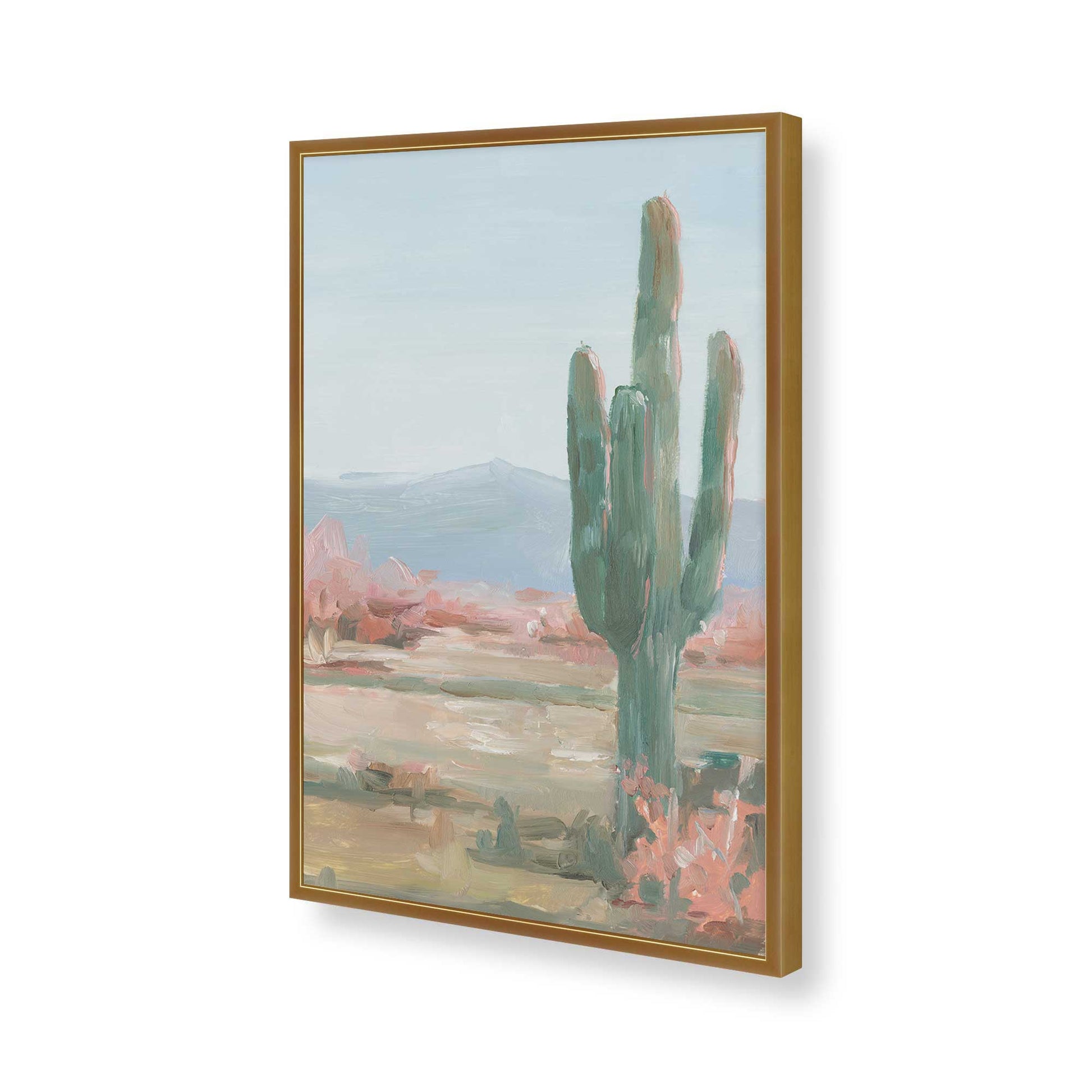 [Color:Polished Gold], Picture of art in a Polished Gold frame of the corner