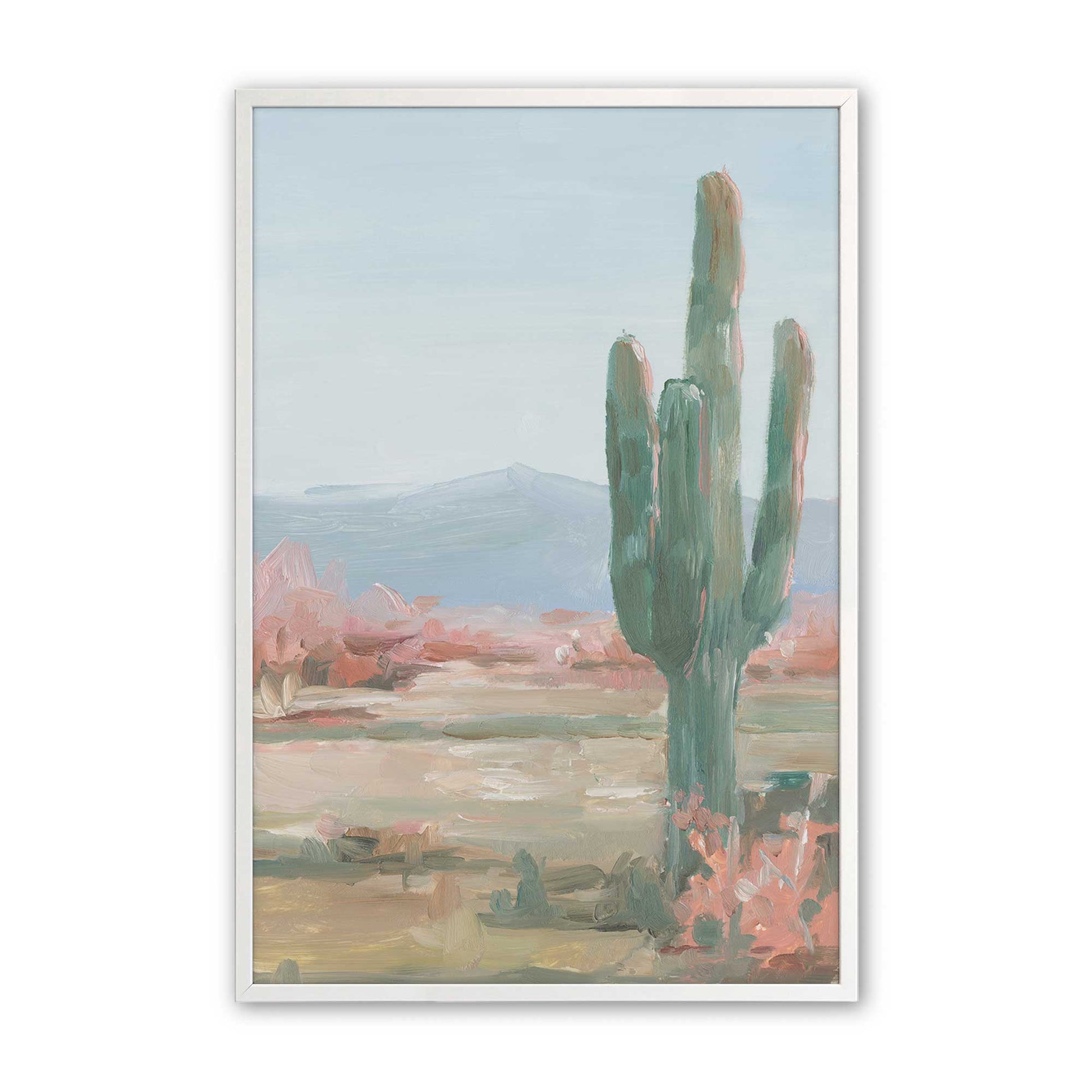 [Color:Opaque White], Picture of art in a Opaque White frame