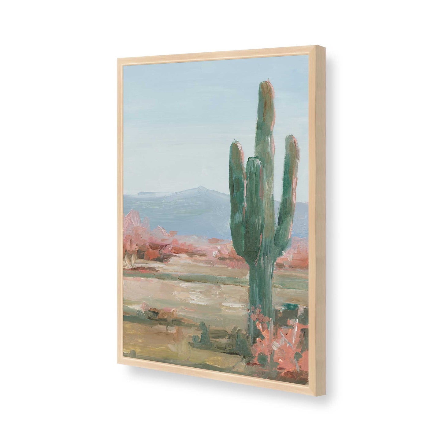[Color:Raw Maple], Picture of art in a Raw Maple frame of the corner