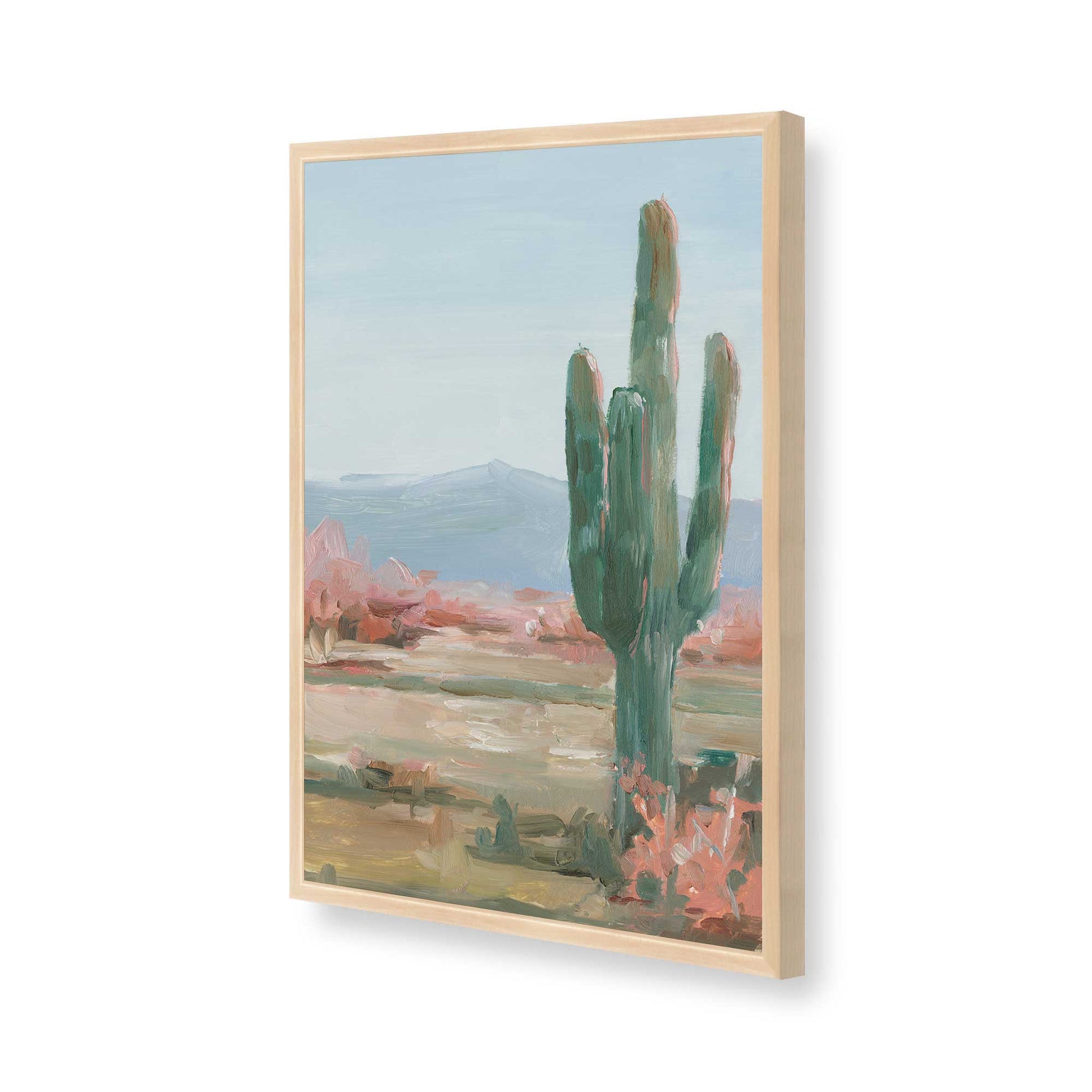 [Color:Raw Maple], Picture of art in a Raw Maple frame of the corner