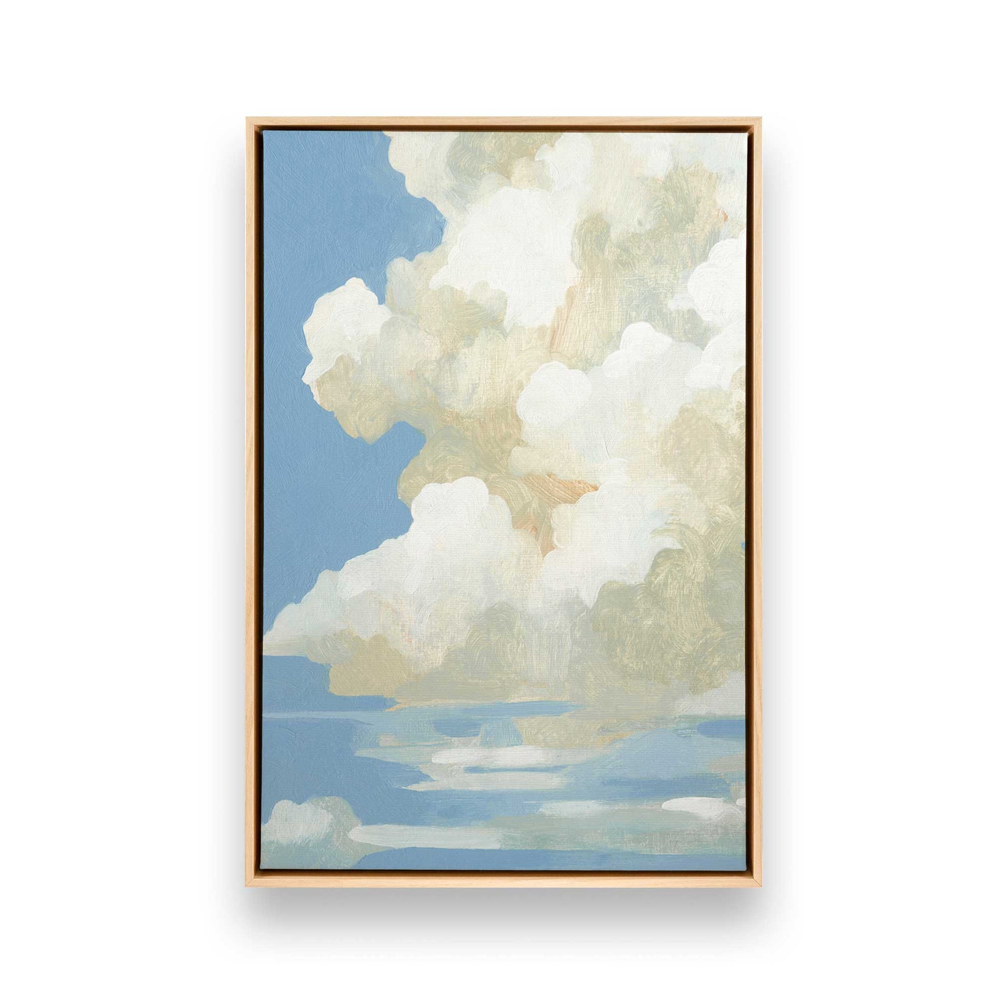 [Color:American Maple], Picture of art in a American Maple frame