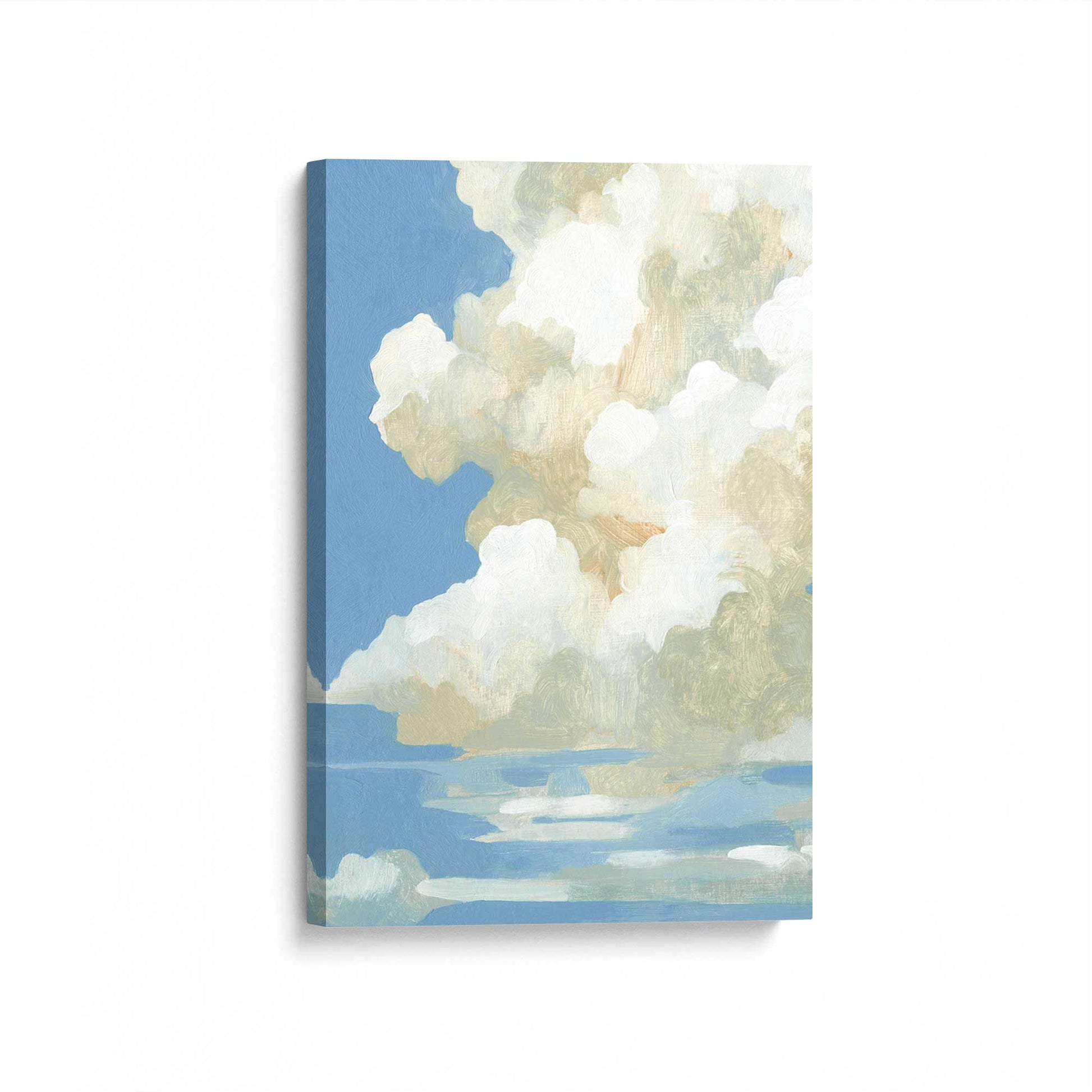 [Color:Stretched Canvas], Picture of art at an angle