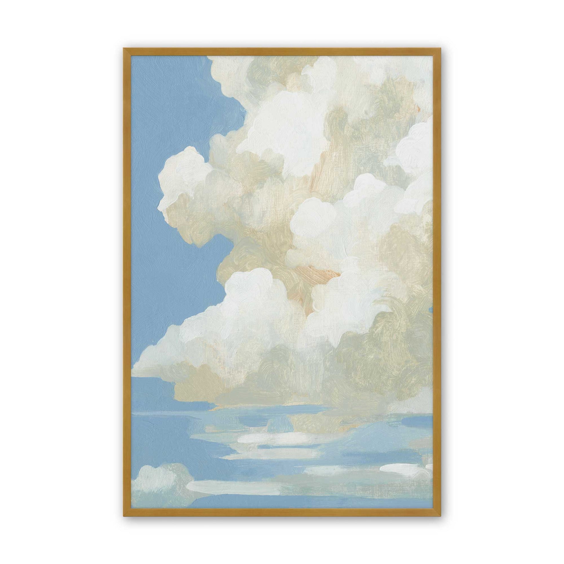 [Color:Polished Gold], Picture of art in a Polished Gold frame