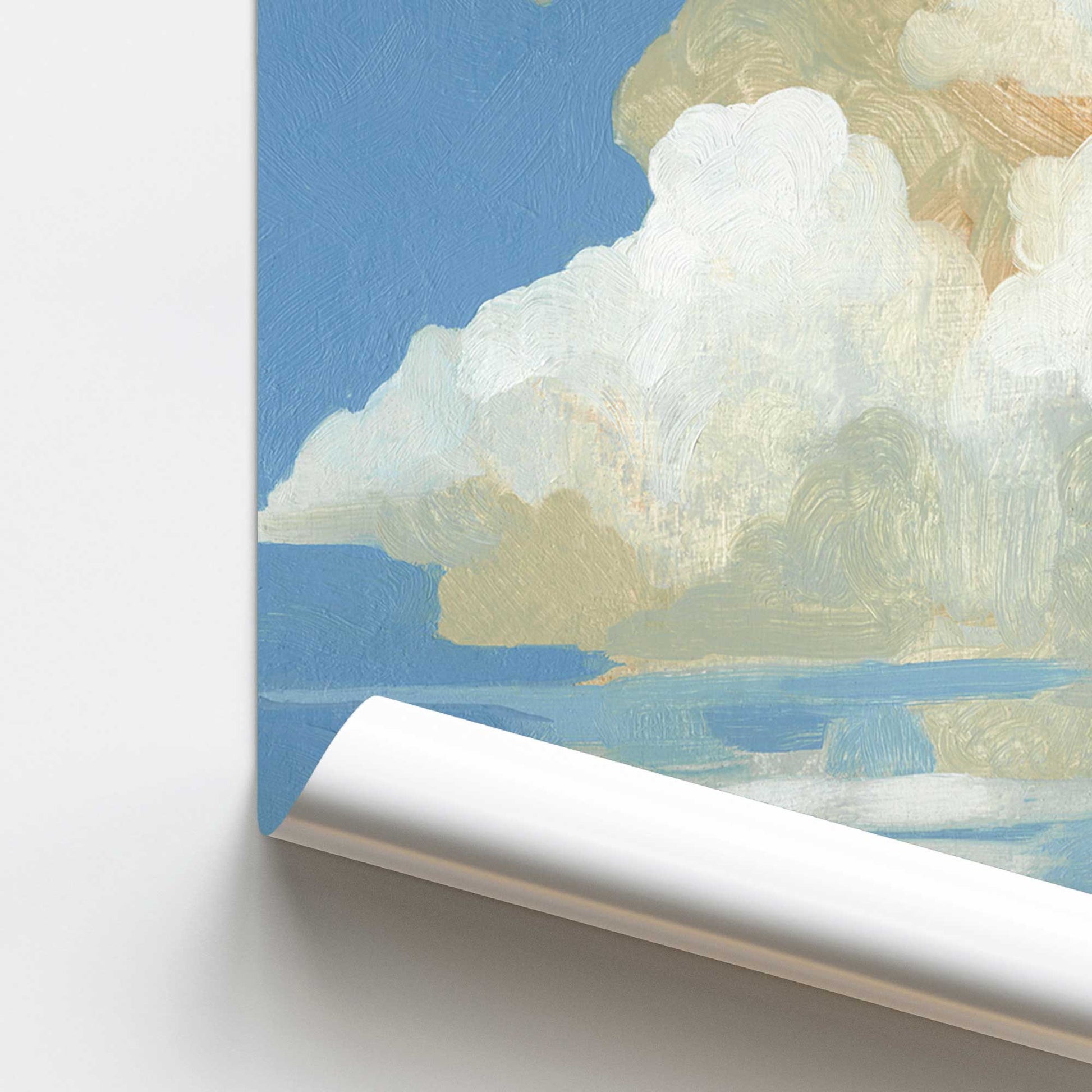 [color:Rolled Print], Picture of close up of art