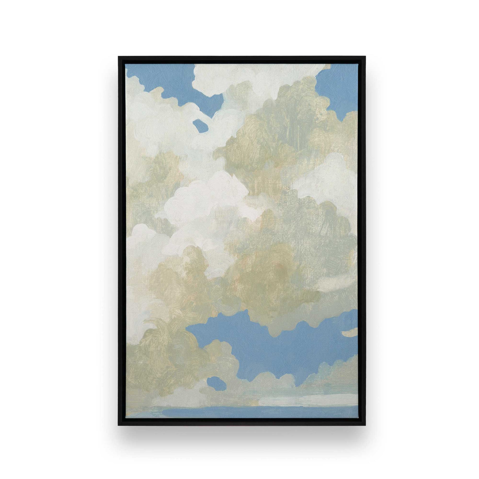 [Color:Satin Black], Picture of art in a Satin Black frame