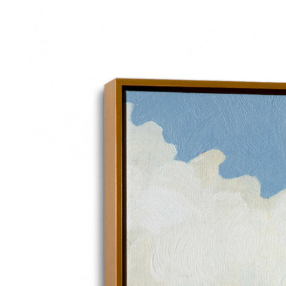 [Color:Polished Gold], Picture of art in a Polished Gold frame at an angle