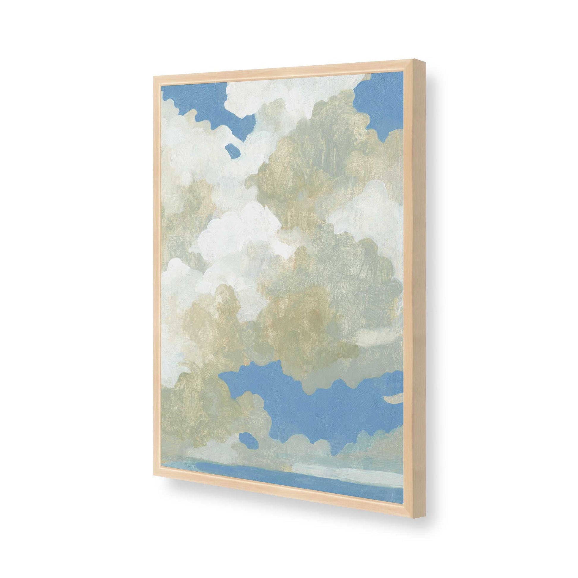 [Color:Raw Maple], Picture of art in a Raw Maple frame of the corner
