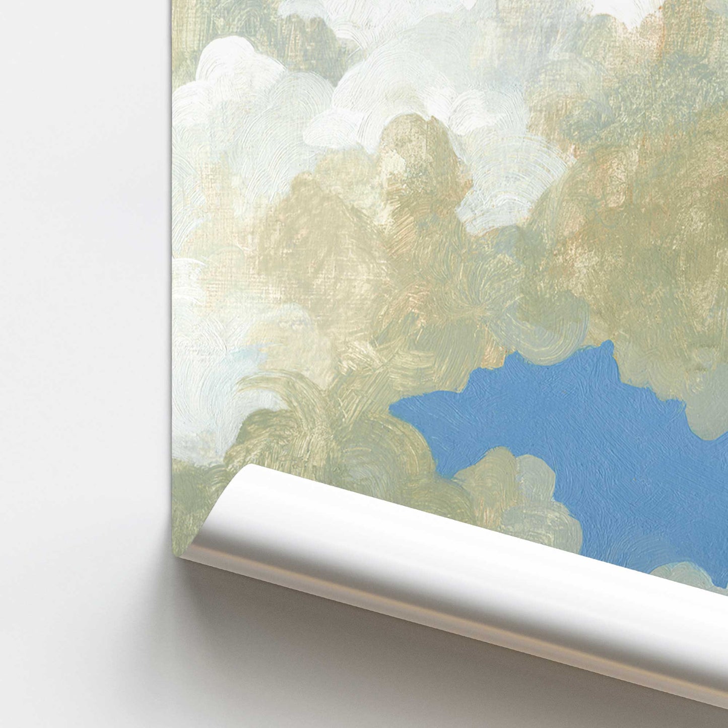 [color:Rolled Print], Picture of close up of art