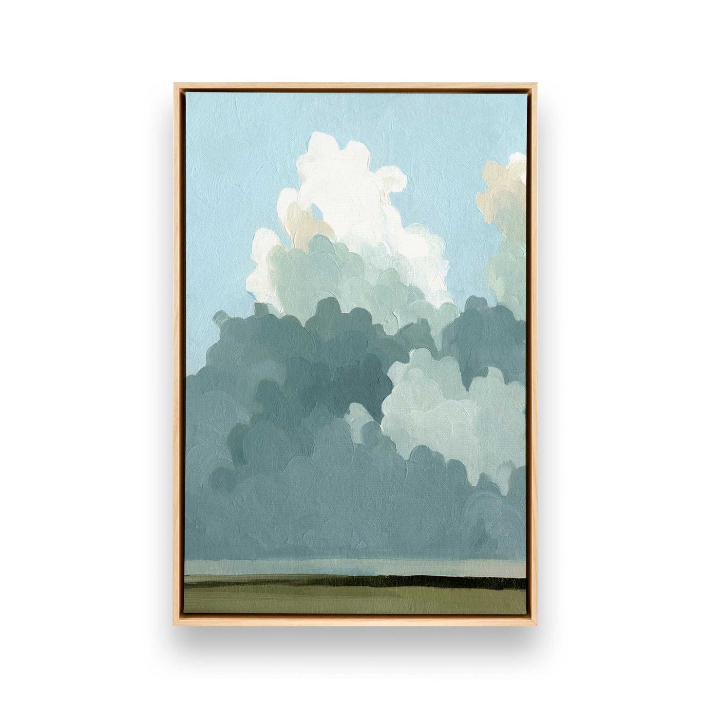 [Color:American Maple], Picture of art in a American Maple frame