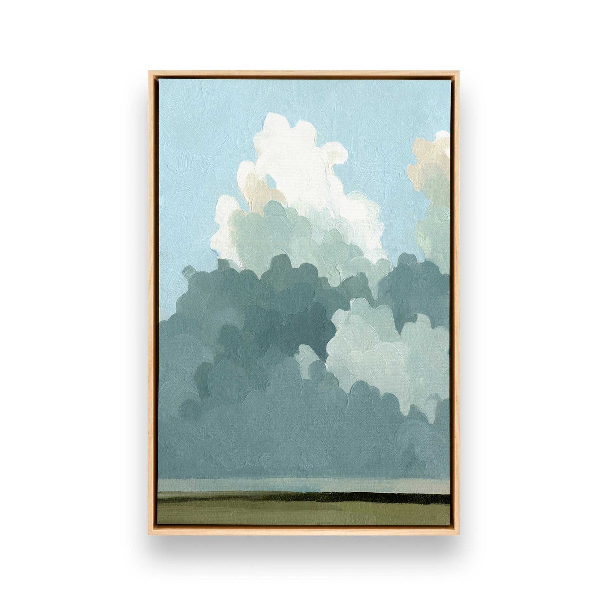 [Color:American Maple], Picture of art in a American Maple frame