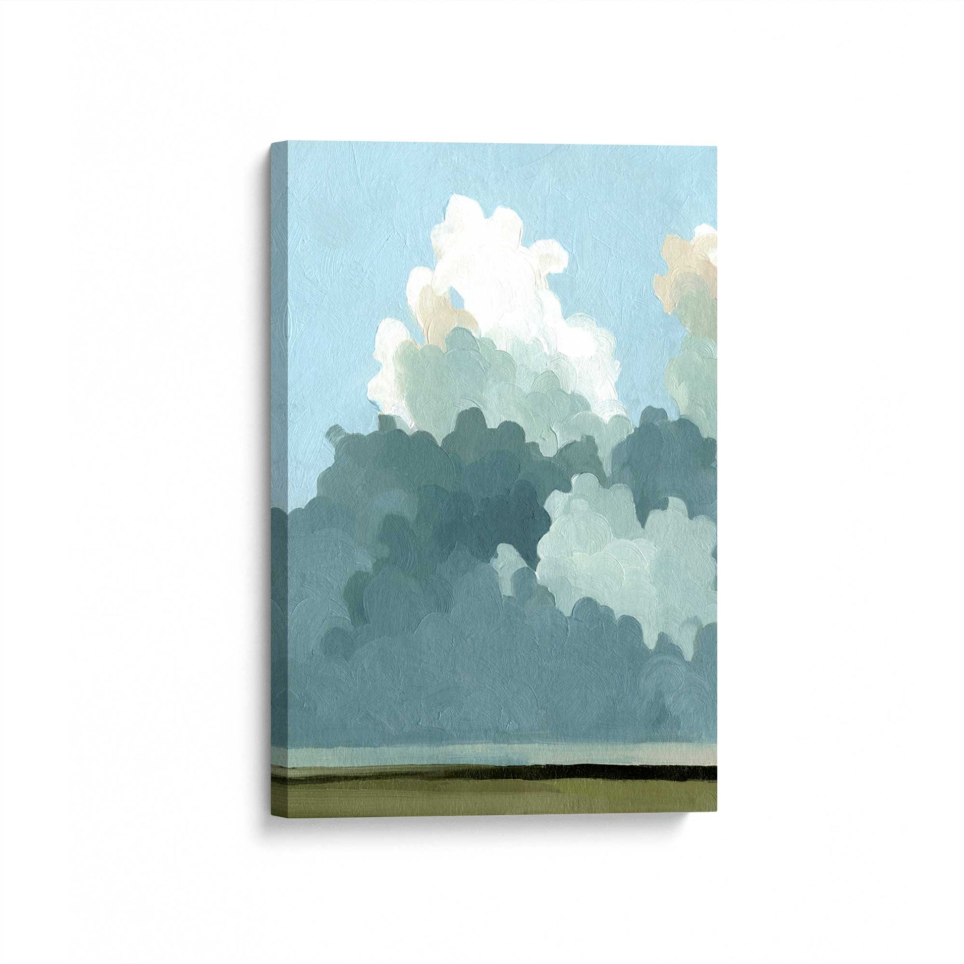 [Color:Stretched Canvas], Picture of art at an angle
