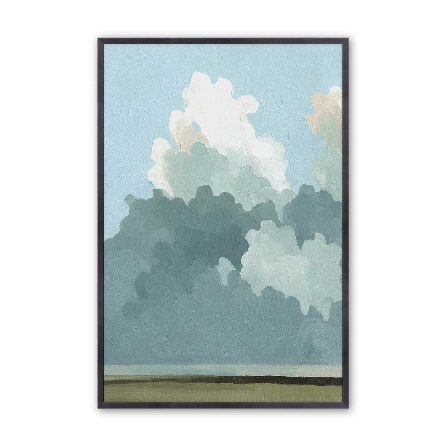 [Color:Weathered Zinc], Picture of art in a Weathered Zinc frame