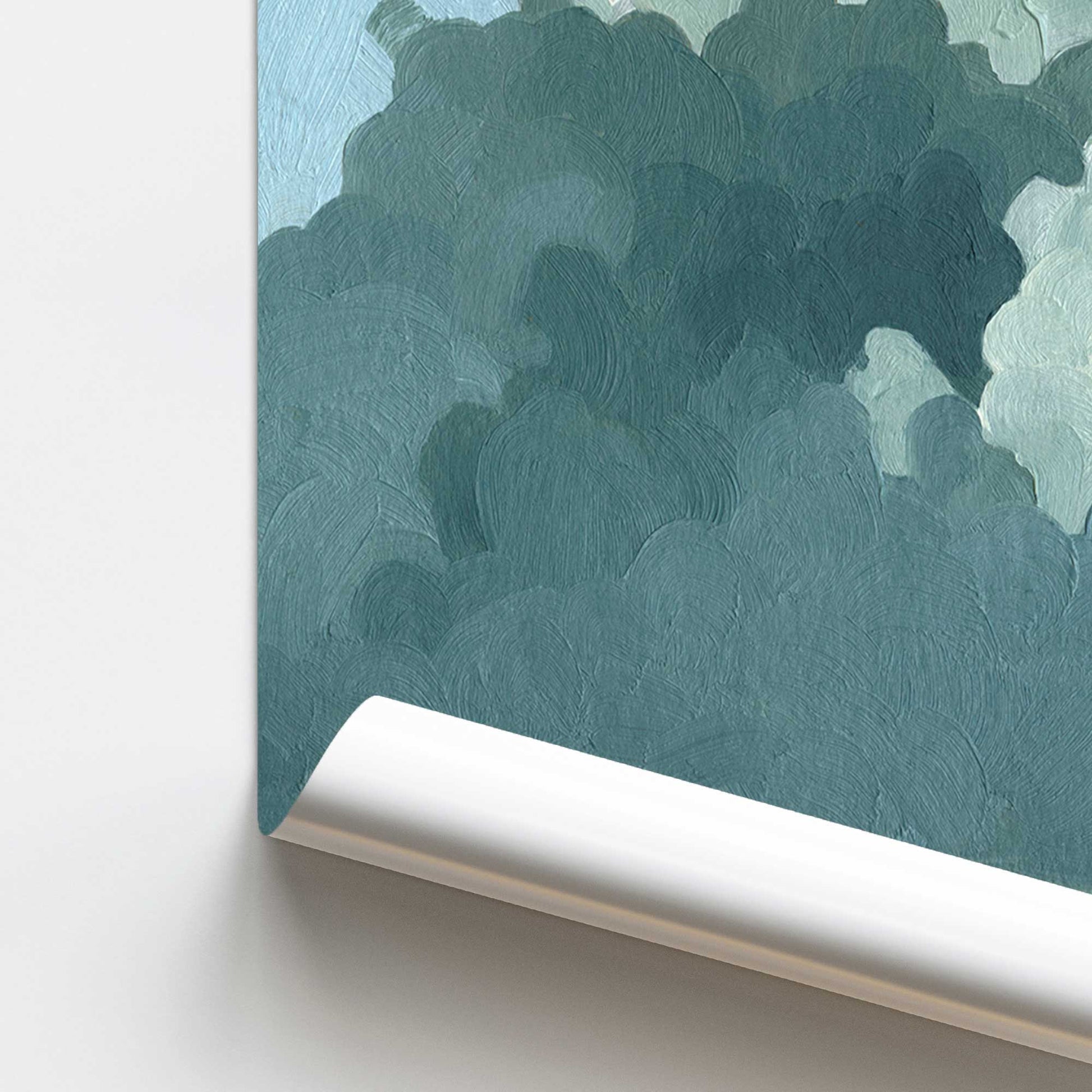 [color:Rolled Print], Picture of close up of art