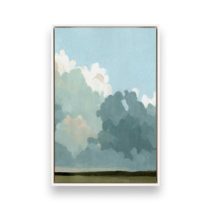 [Color:Opaque White], Picture of art in a White frame