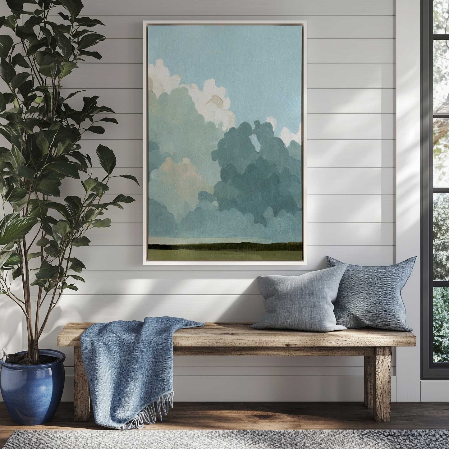 Picture of art in a room