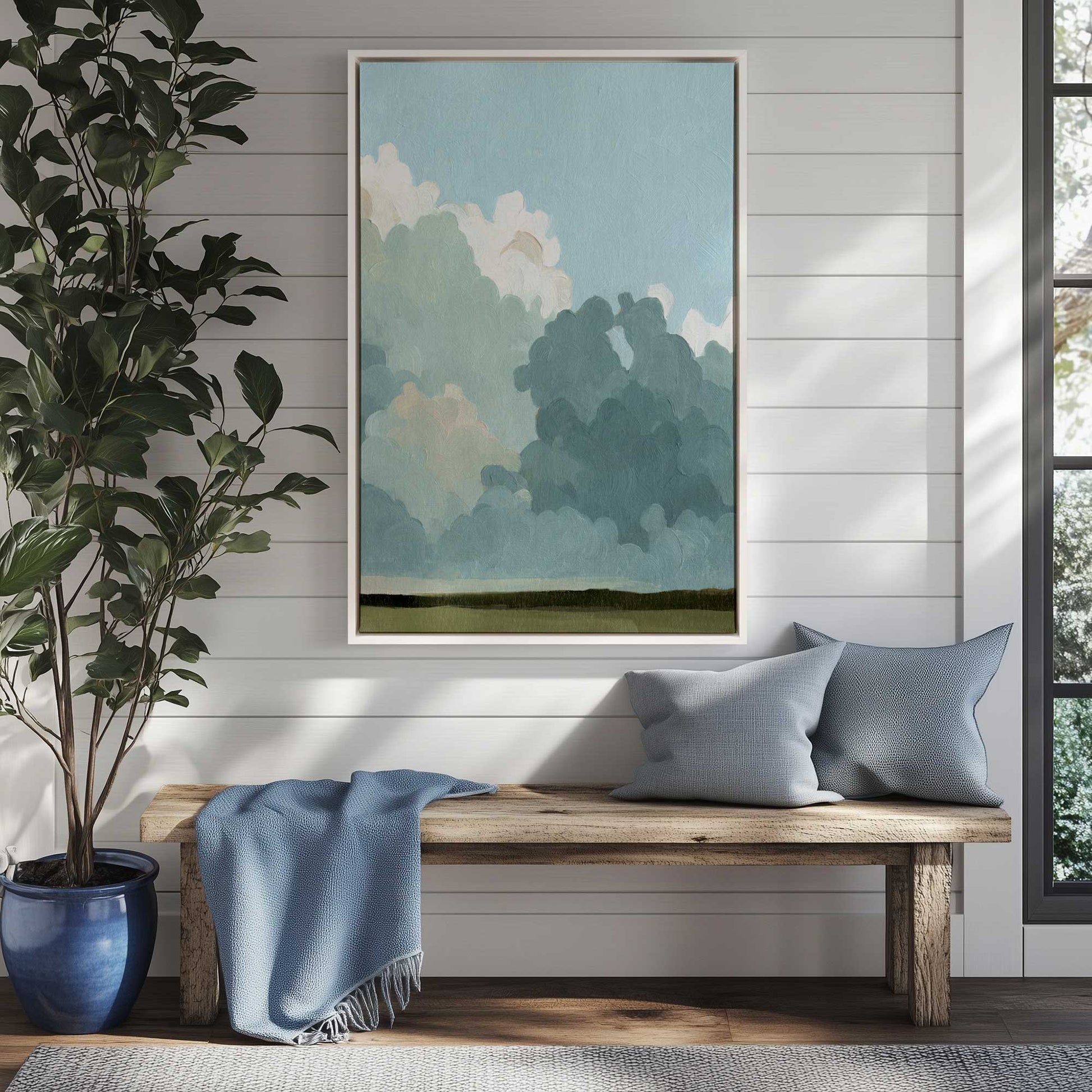 Picture of art in a room