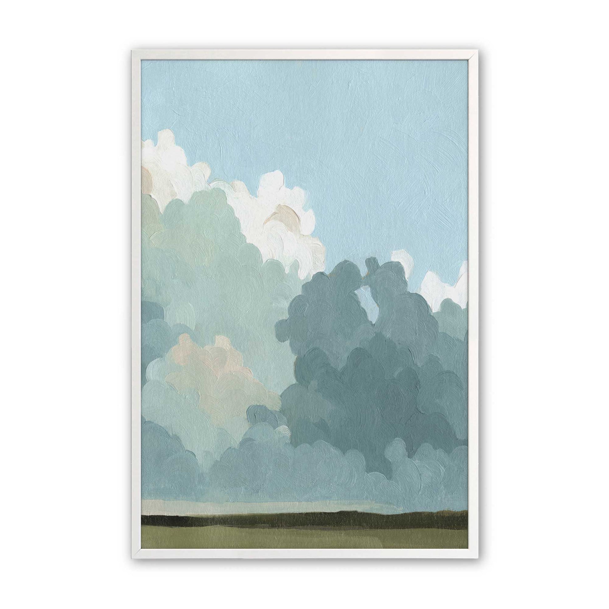 [Color:Opaque White], Picture of art in a Opaque White frame