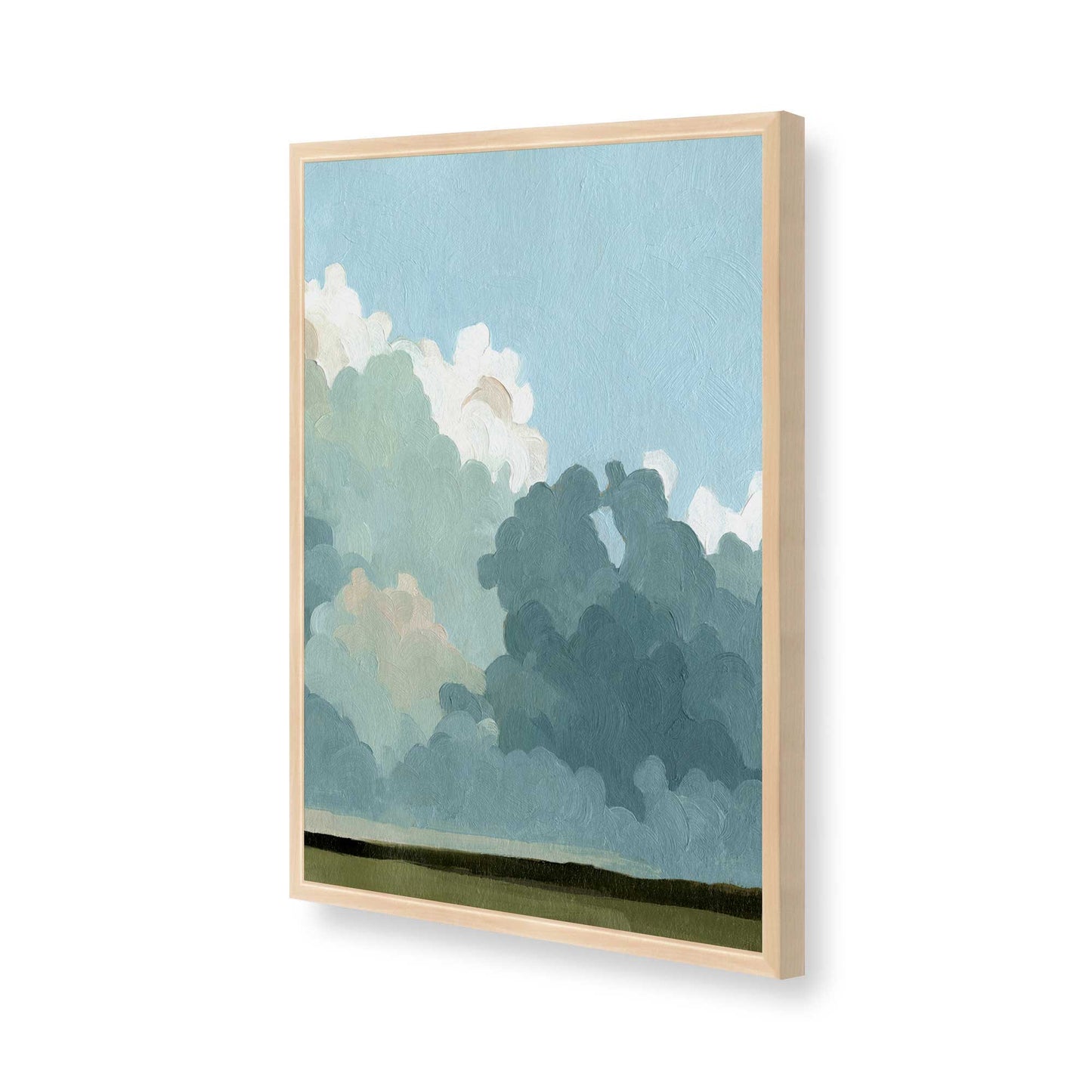 [Color:Raw Maple], Picture of art in a Raw Maple frame of the corner
