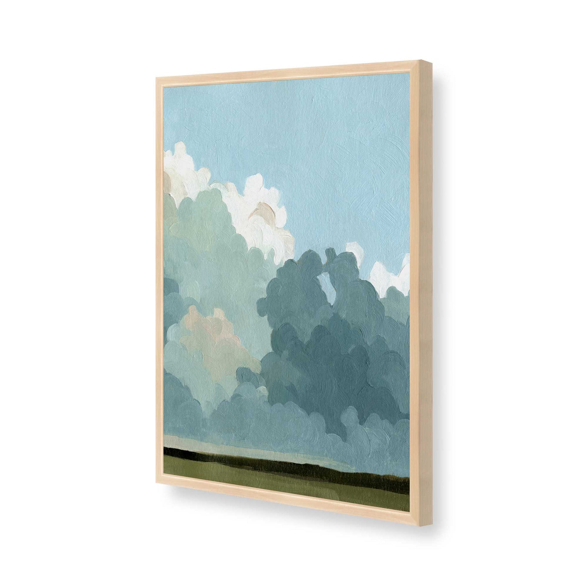 [Color:Raw Maple], Picture of art in a Raw Maple frame of the corner