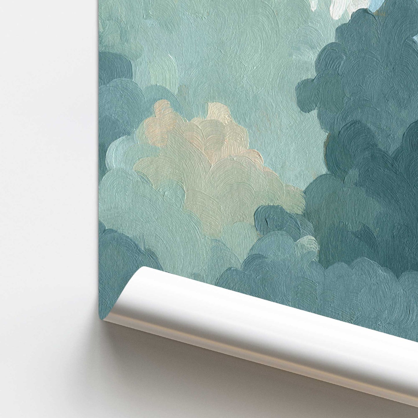 [color:Rolled Print], Picture of close up of art
