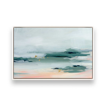 [Color:Opaque White], Picture of art in a White frame