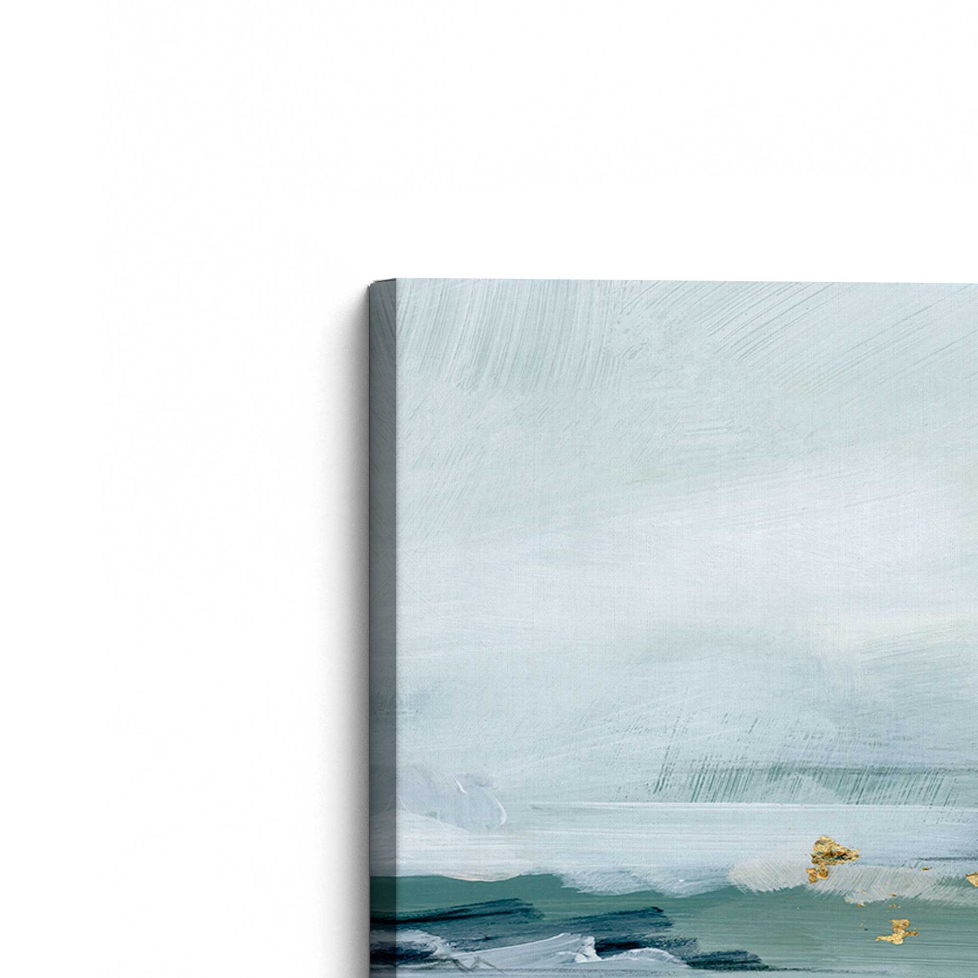 [Color:Stretched Canvas], Picture of the corner of the art
