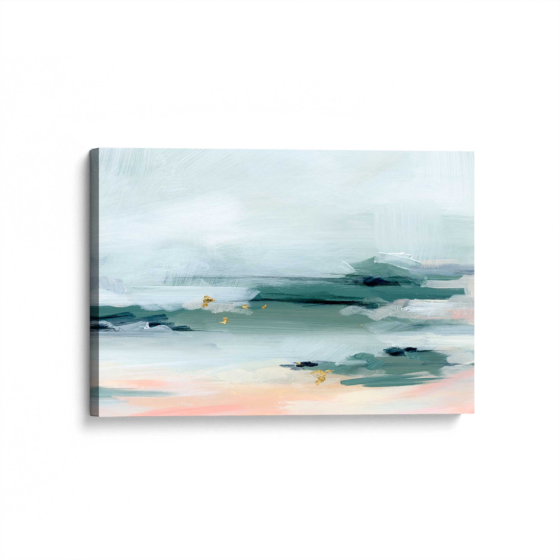 [Color:Stretched Canvas], Picture of art at an angle