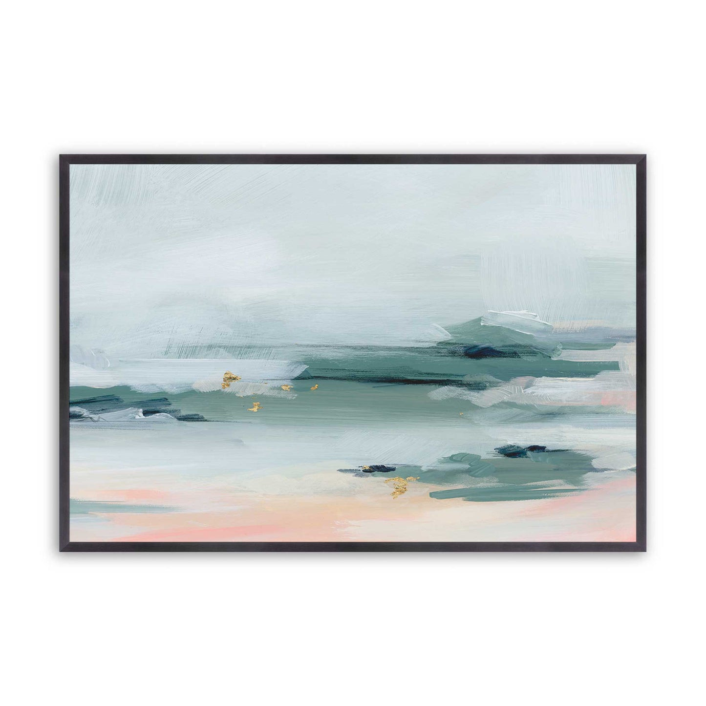 [Color:Weathered Zinc], Picture of art in a Weathered Zinc frame