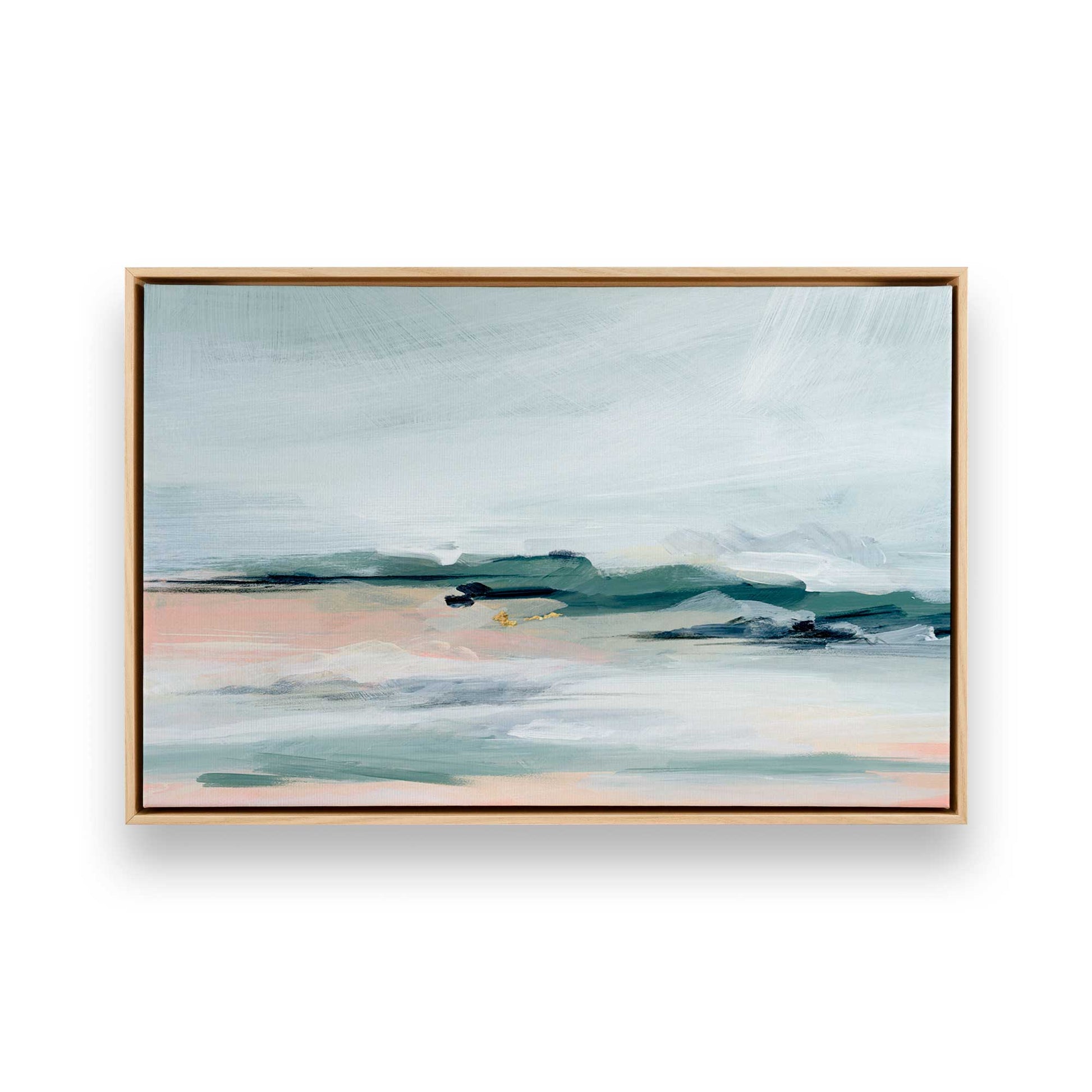 [Color:American Maple], Picture of art in a American Maple frame