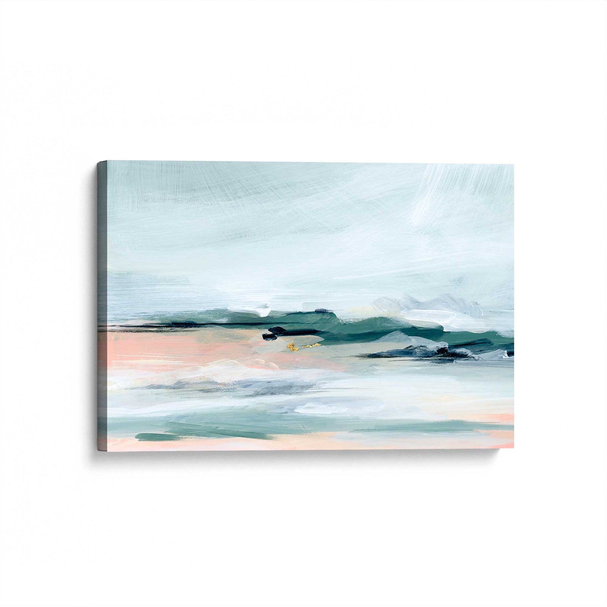 [Color:Stretched Canvas], Picture of art at an angle