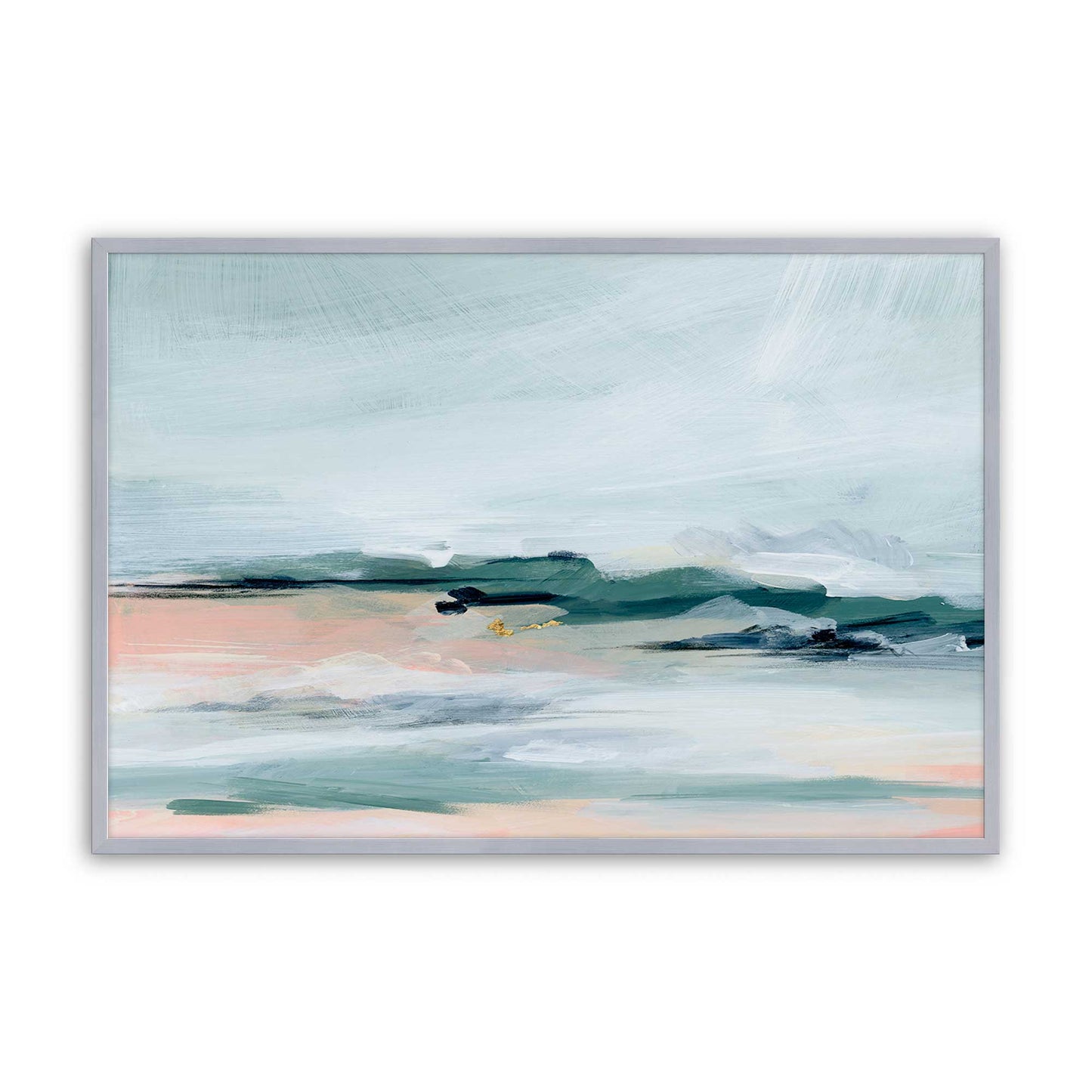 [Color:Polished Chrome], Picture of art in a Polished Chrome frame