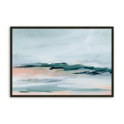 [Color:Satin Black], Picture of art in a Satin Black frame