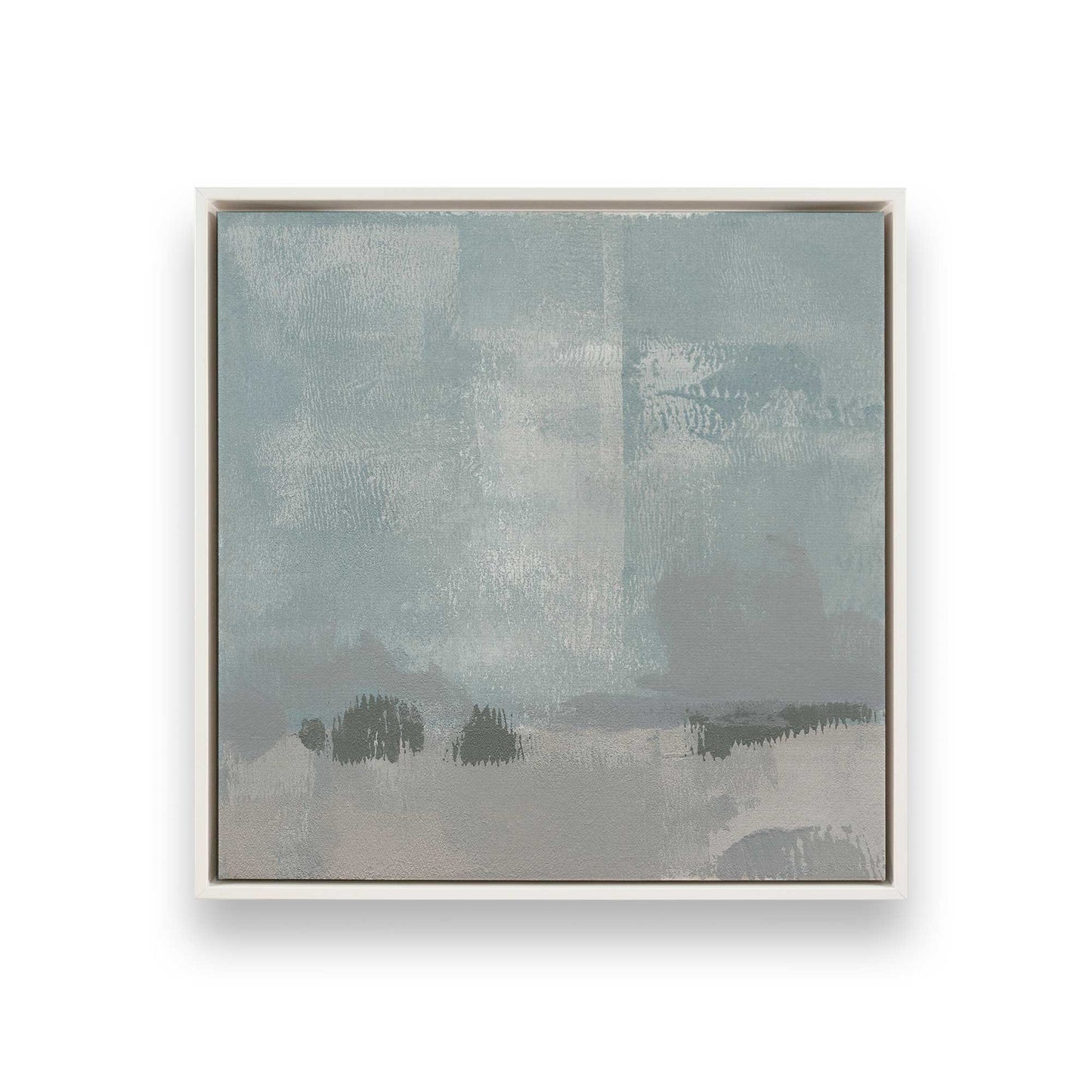[Color:Opaque White], Picture of art in a White frame