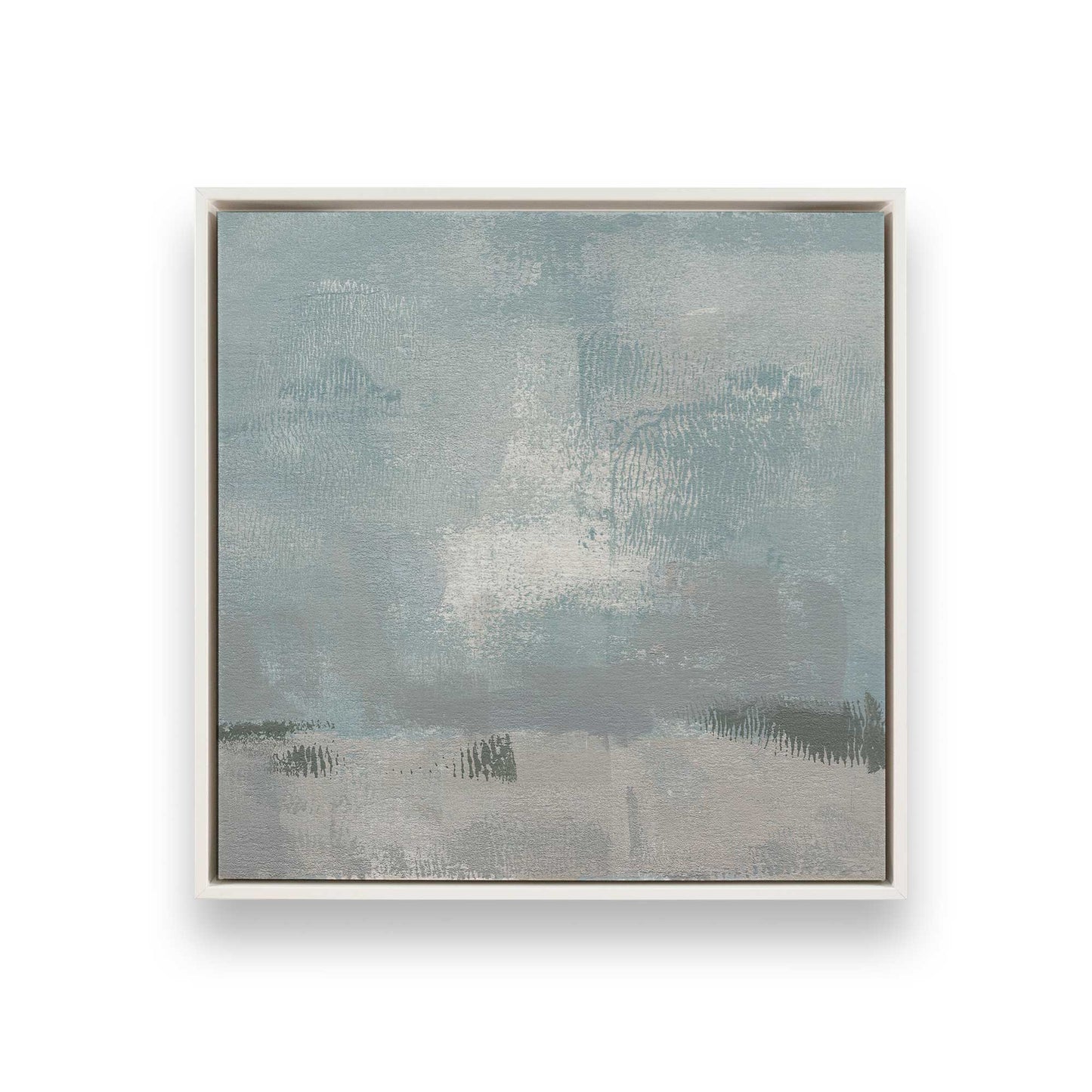 [Color:Opaque White], Picture of art in a White frame