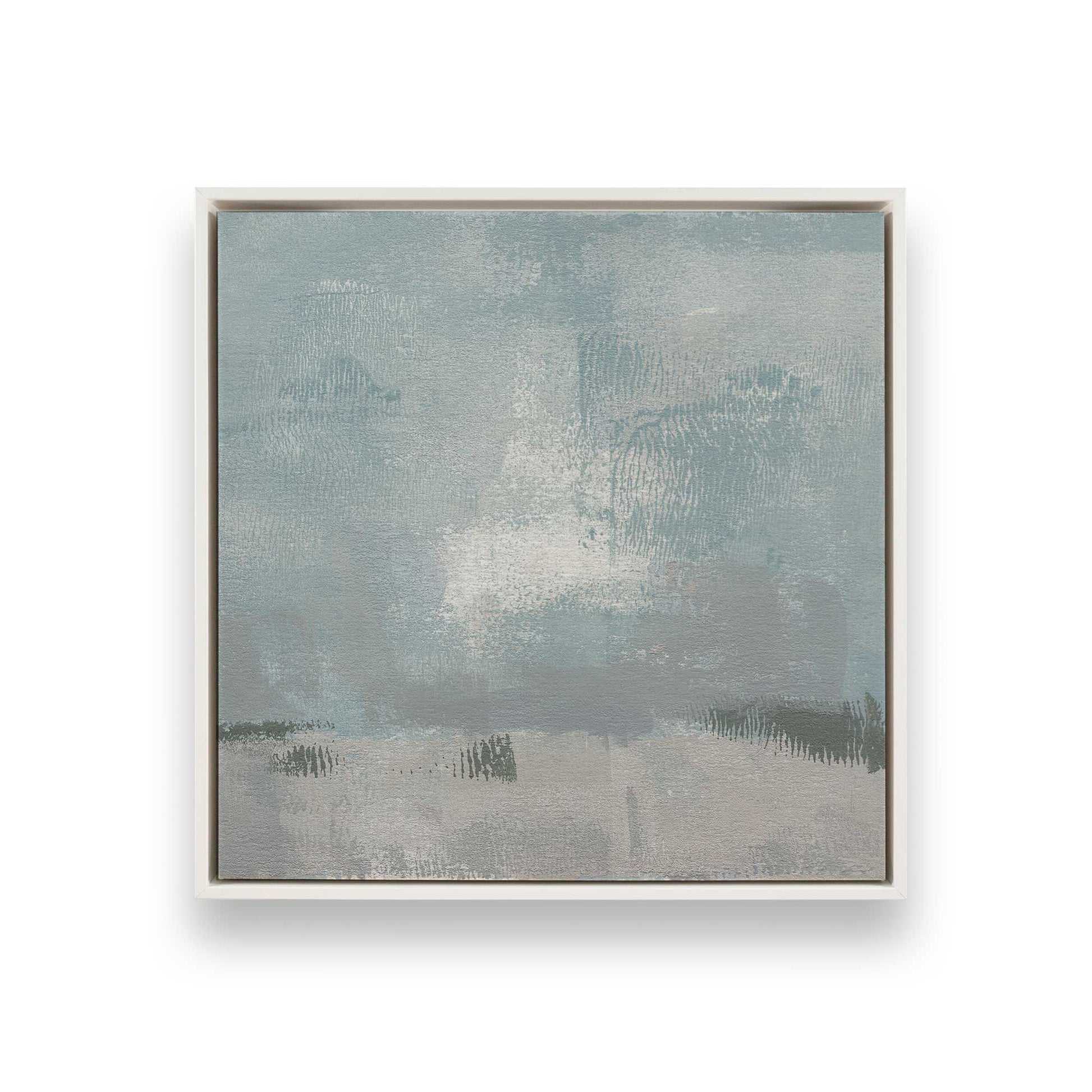 [Color:Opaque White], Picture of art in a White frame