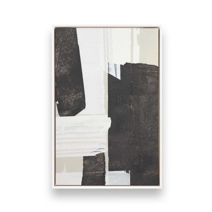 [Color:Opaque White], Picture of art in a White frame