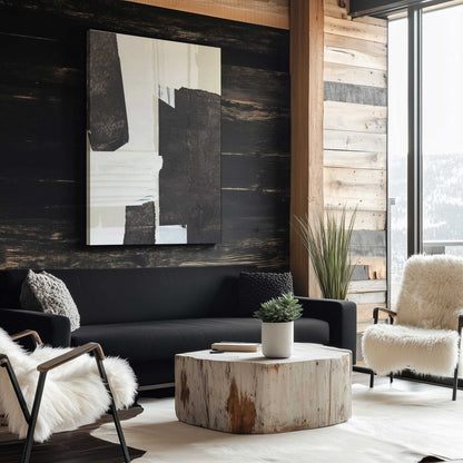 Picture of art in a room