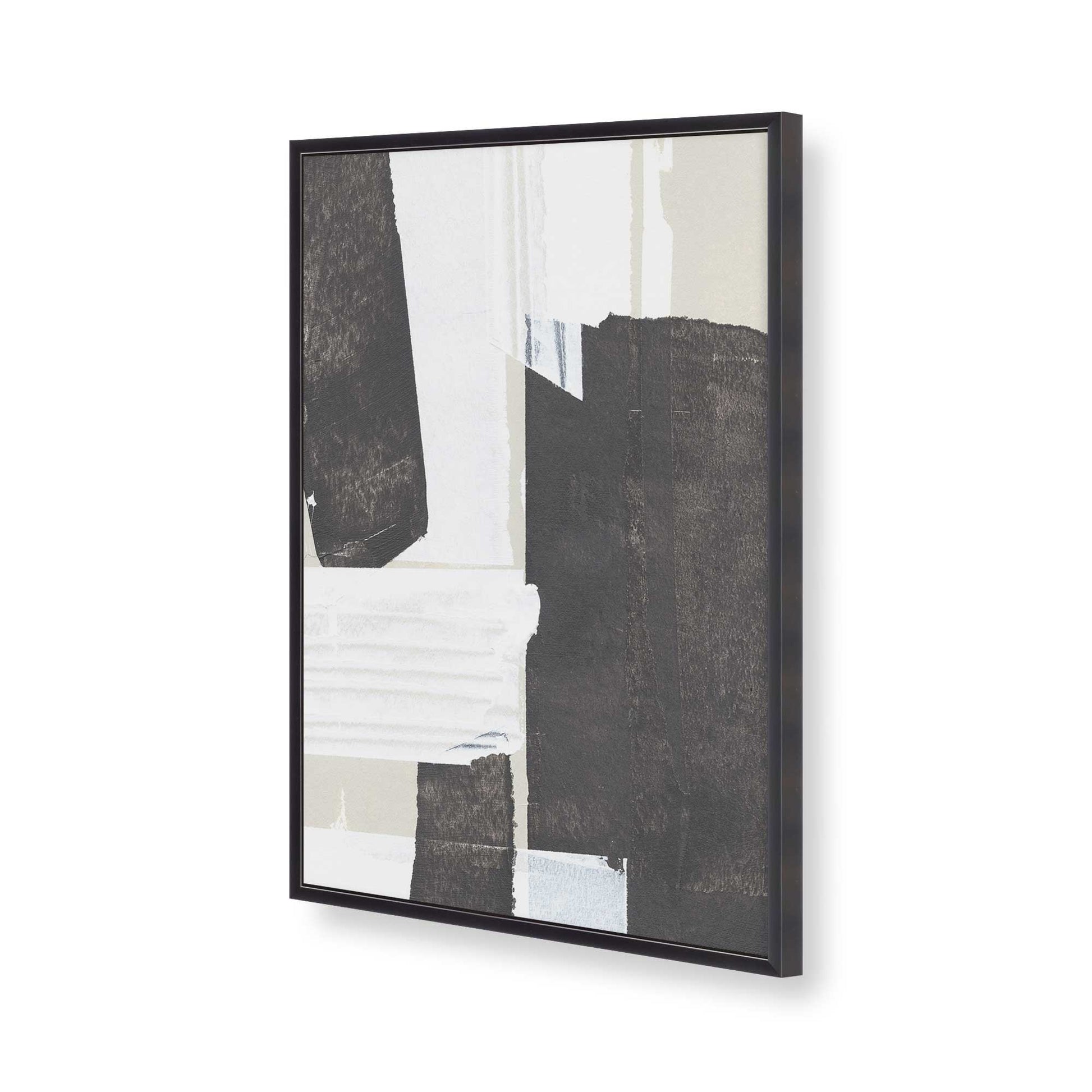 [Color:Weathered Zinc], Picture of art in a Weathered Zinc frame of the corner