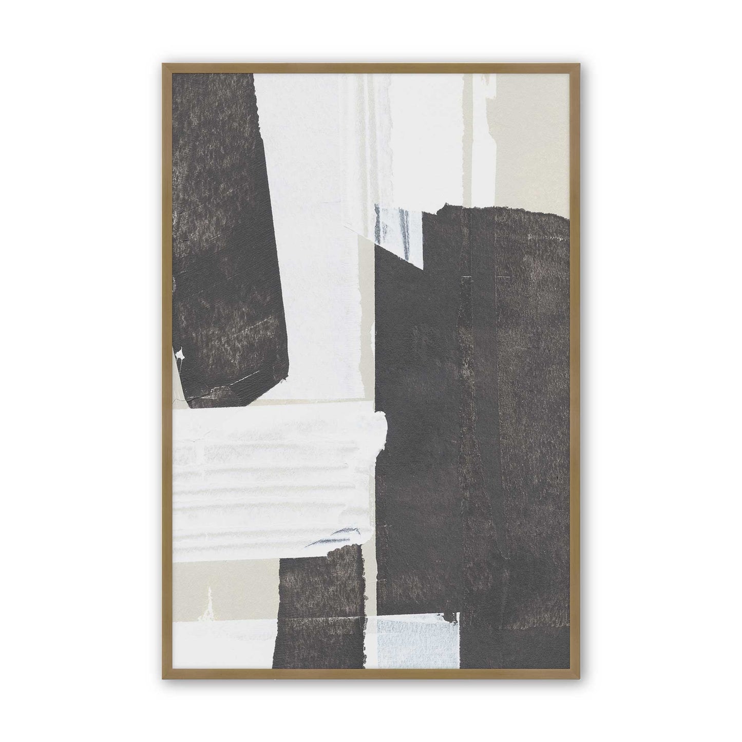 [Color:Brushed Gold], Picture of art in a Brushed Gold frame