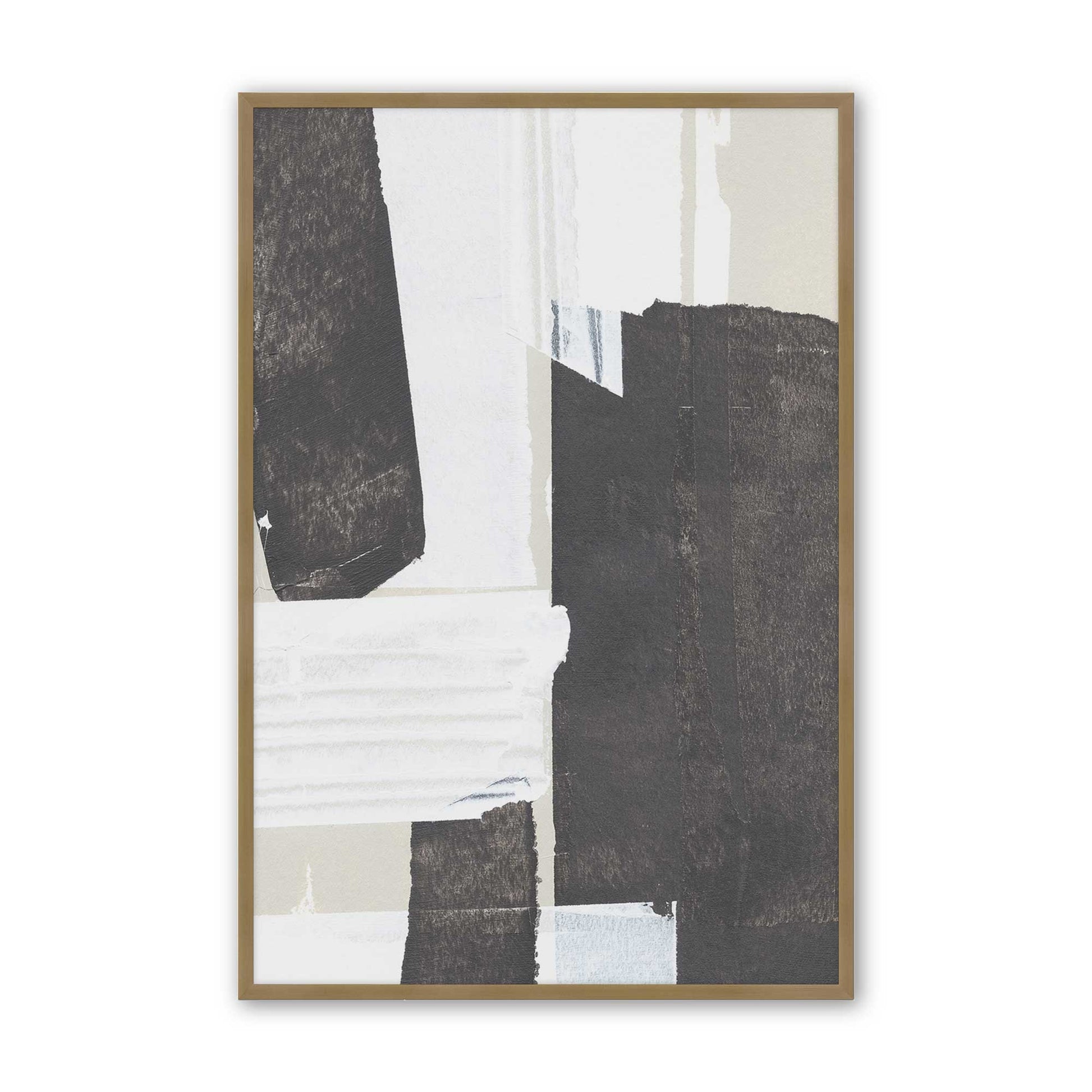 [Color:Brushed Gold], Picture of art in a Brushed Gold frame