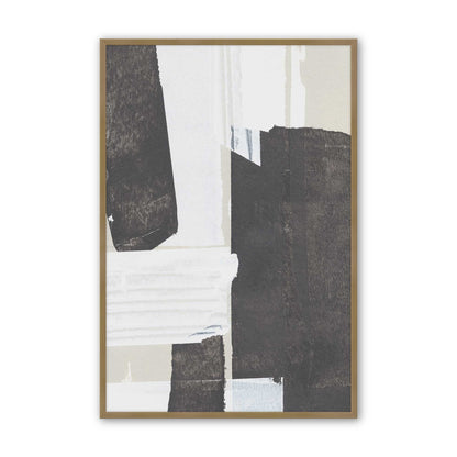 [Color:Brushed Gold], Picture of art in a Brushed Gold frame
