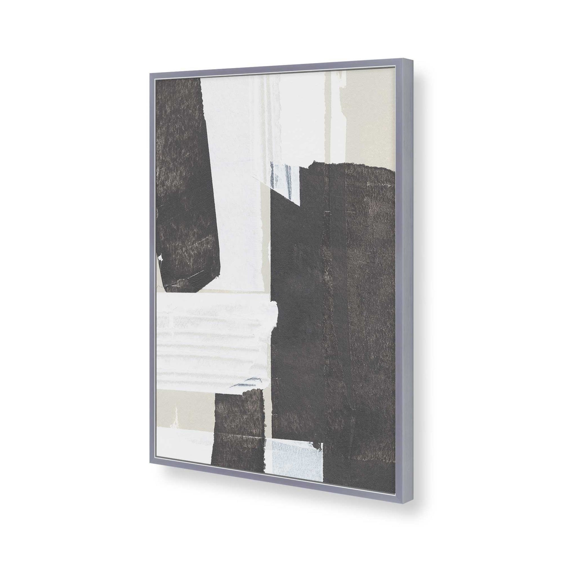 [Color:Polished Chrome], Picture of art in a Polished Chrome frame of the corner