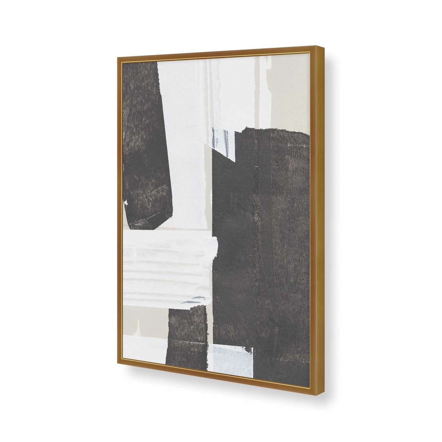 [Color:Polished Gold], Picture of art in a Polished Gold frame of the corner