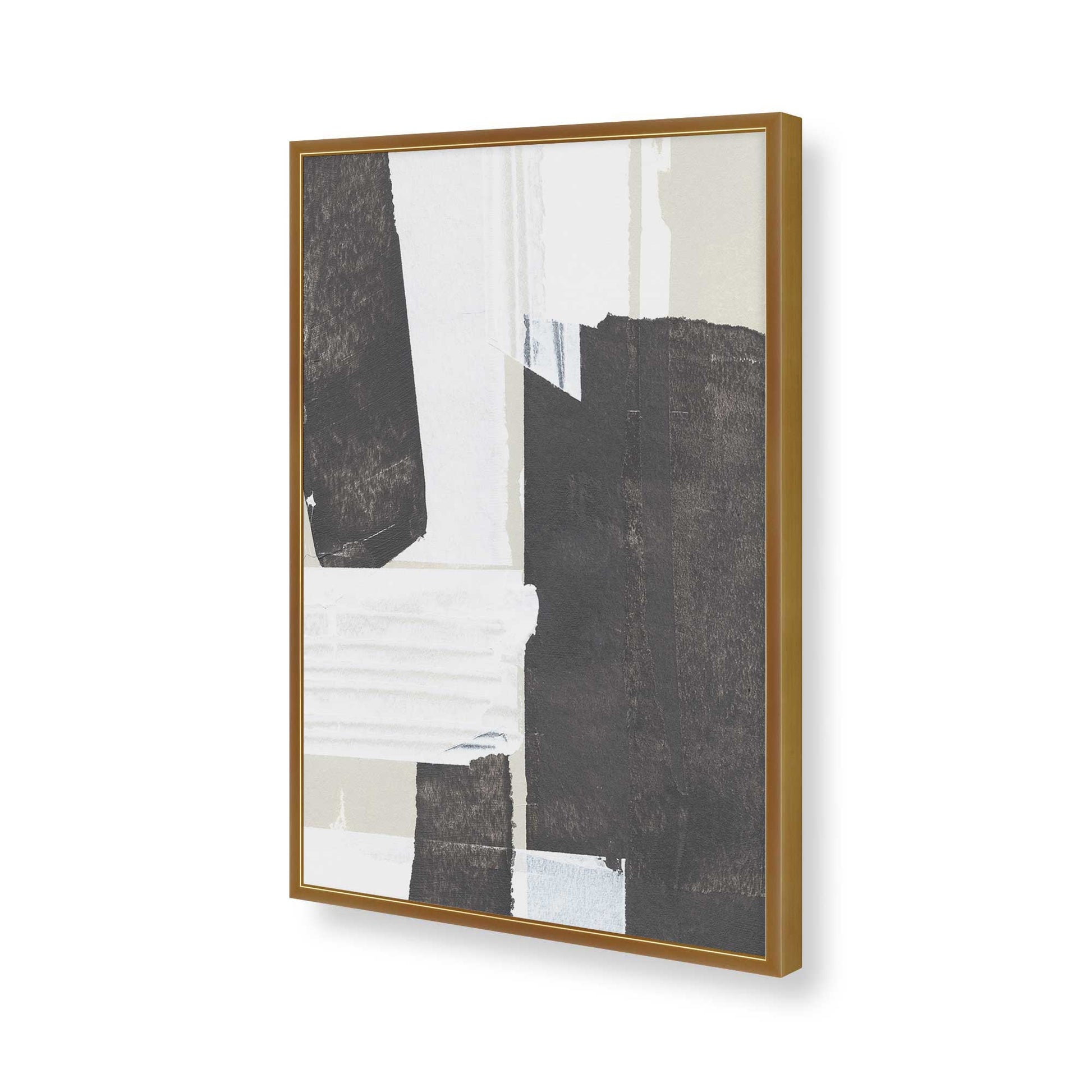 [Color:Polished Gold], Picture of art in a Polished Gold frame of the corner