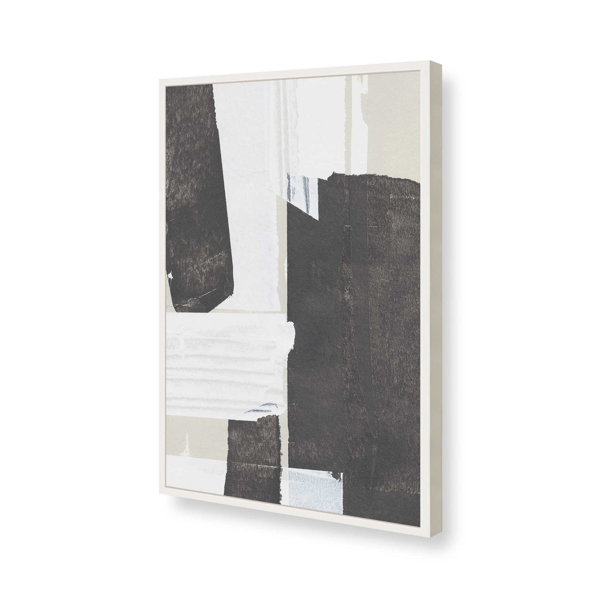 [Color:Opaque White], Picture of art in a Opaque White frame of the corner