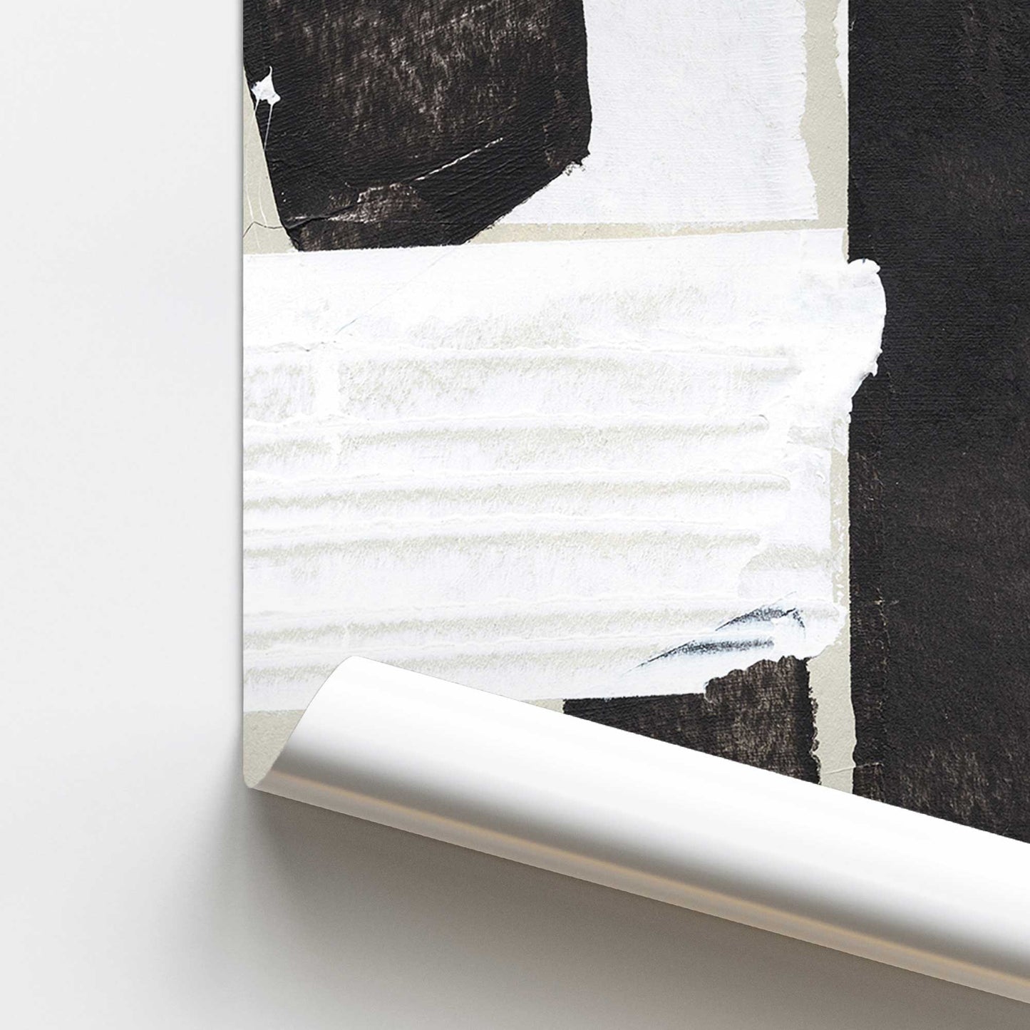 [color:Rolled Print], Picture of close up of art